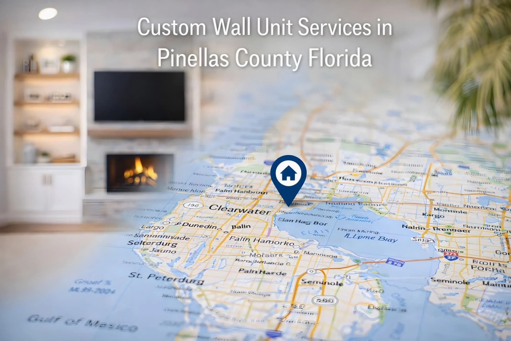 Custom wall unit services in Pinellas County Florida