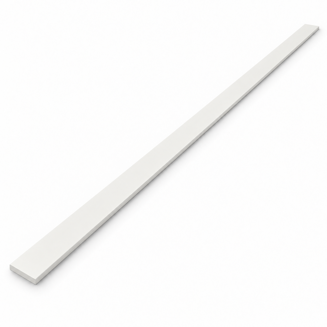 MDI Inset Toe Kick Skin in Origami White; complete actual item