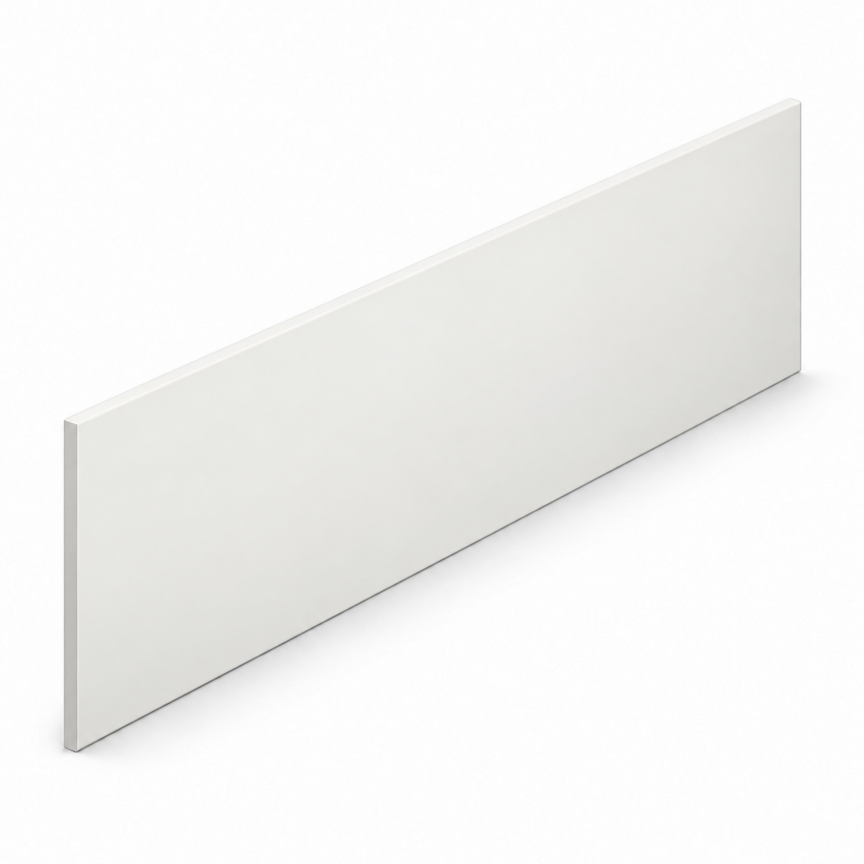 MDI Inset Three Quarter Inch Finish Panel in Origami White; complete actual item