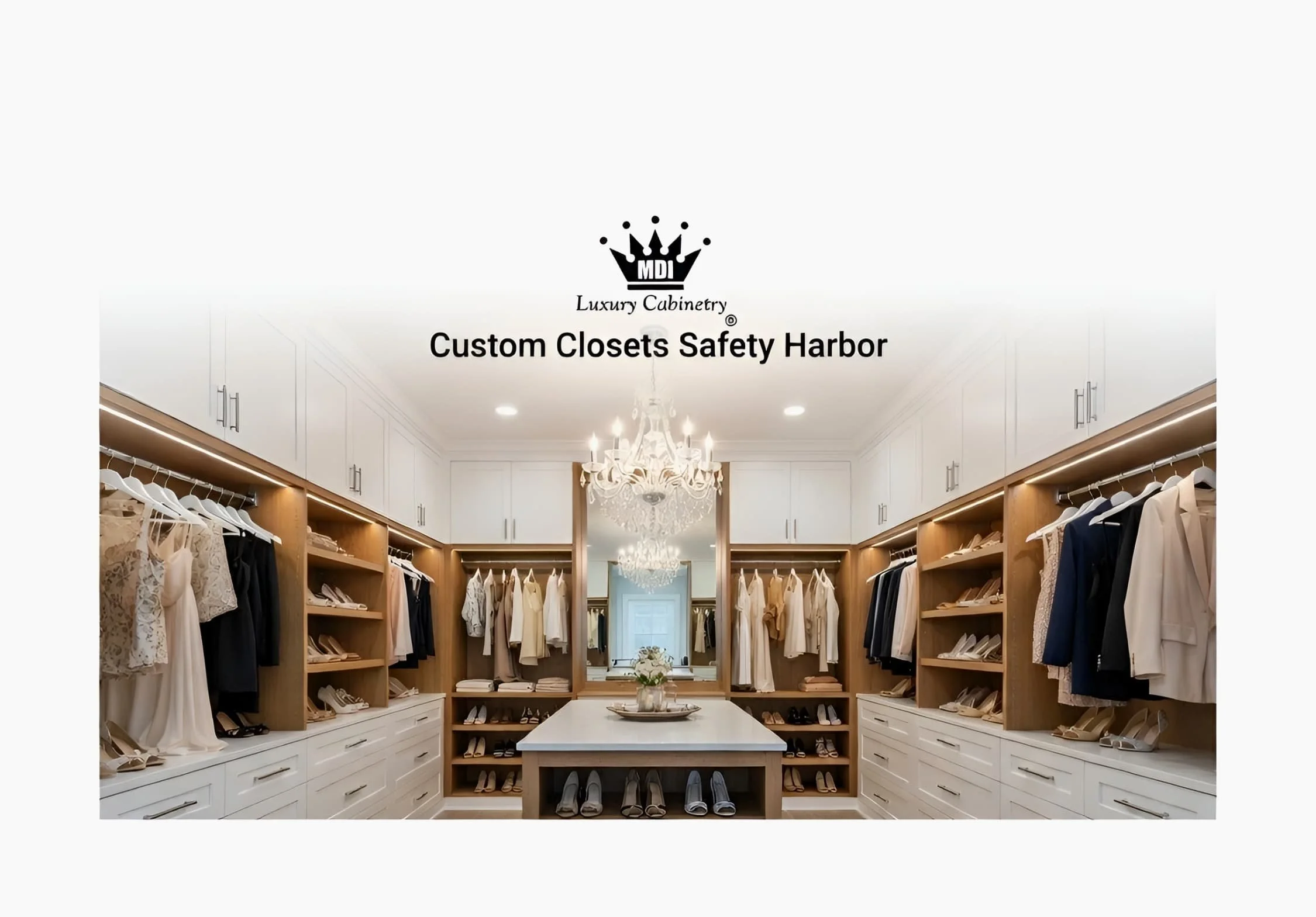 MDI Luxury Cabinetry - Custom Closets Safety Harbor