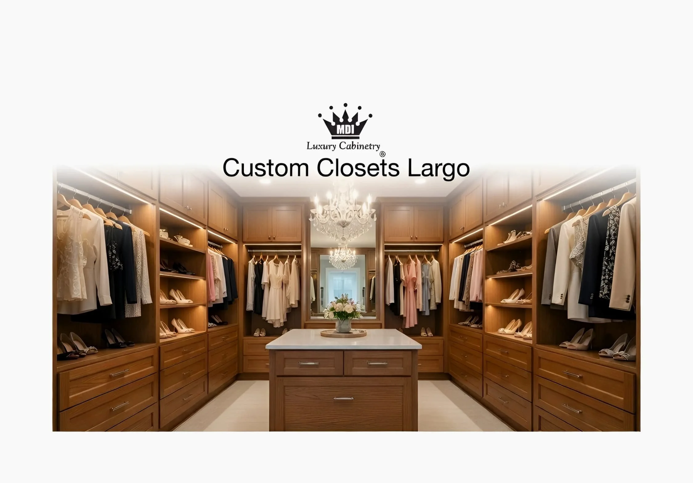 MDI Luxury Cabinetry - Custom Closets Largo