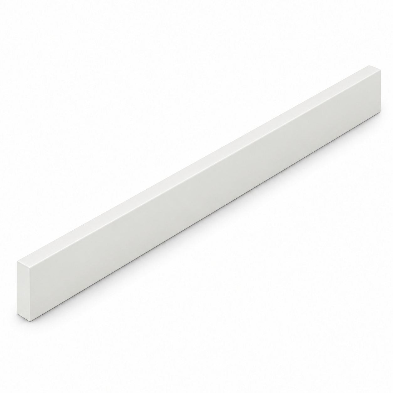MDI Inset 3 Inch Wide Cabinet Filler in Origami White; complete actual item