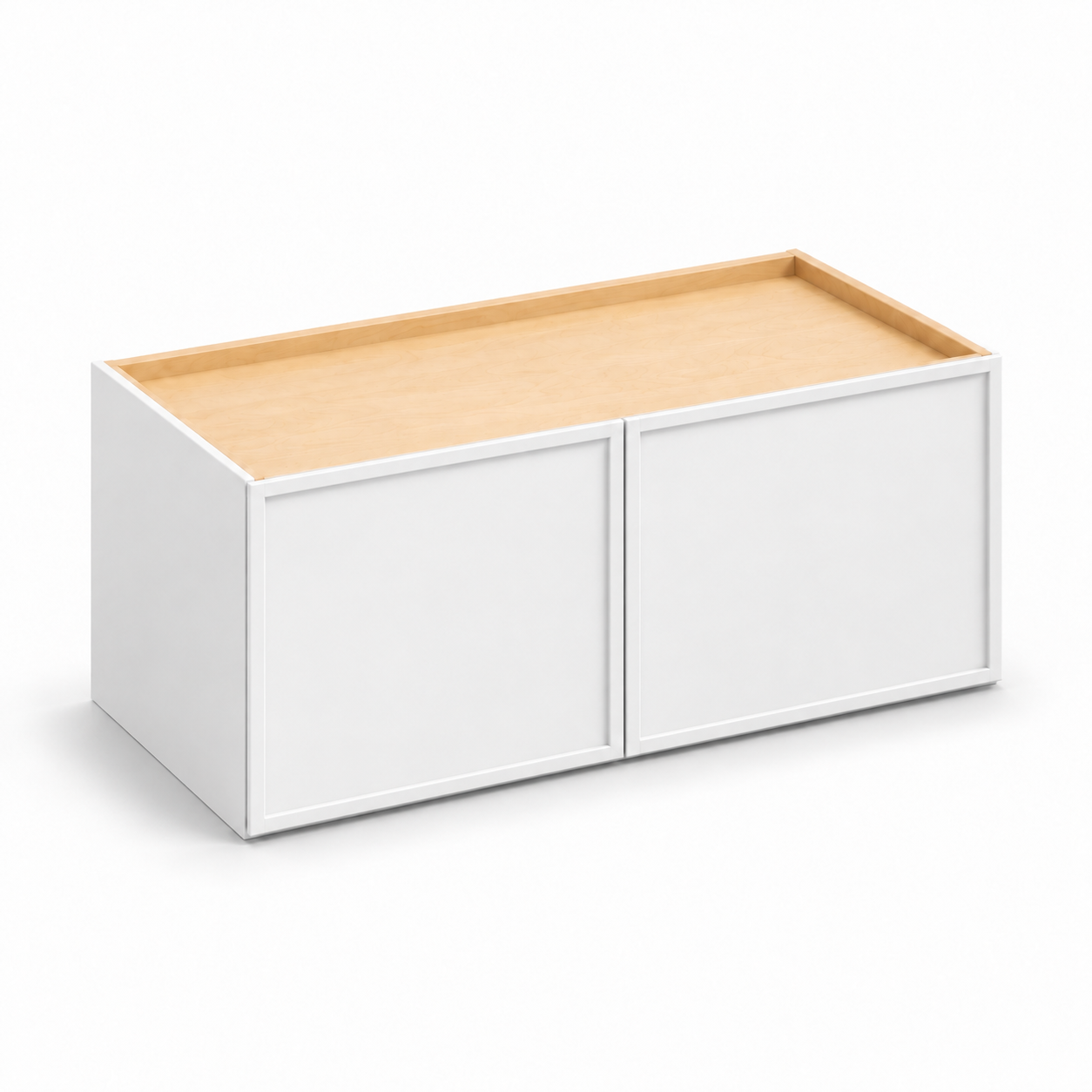 Slim Shaker 15-Inch-Tall Double-Door Wall Cabinet