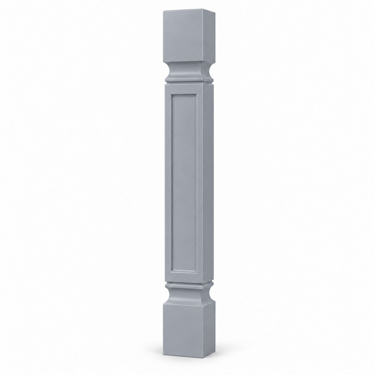 Signature Shaker Square Decorative Legs in Gray — representative configuration