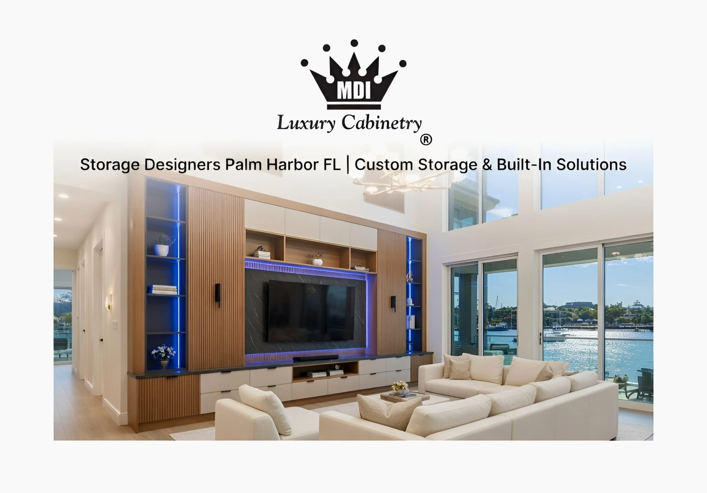 MDI Luxury Cabinetry - Storage Designers Palm Harbor FL | Custom Storage & Built-In Solutions