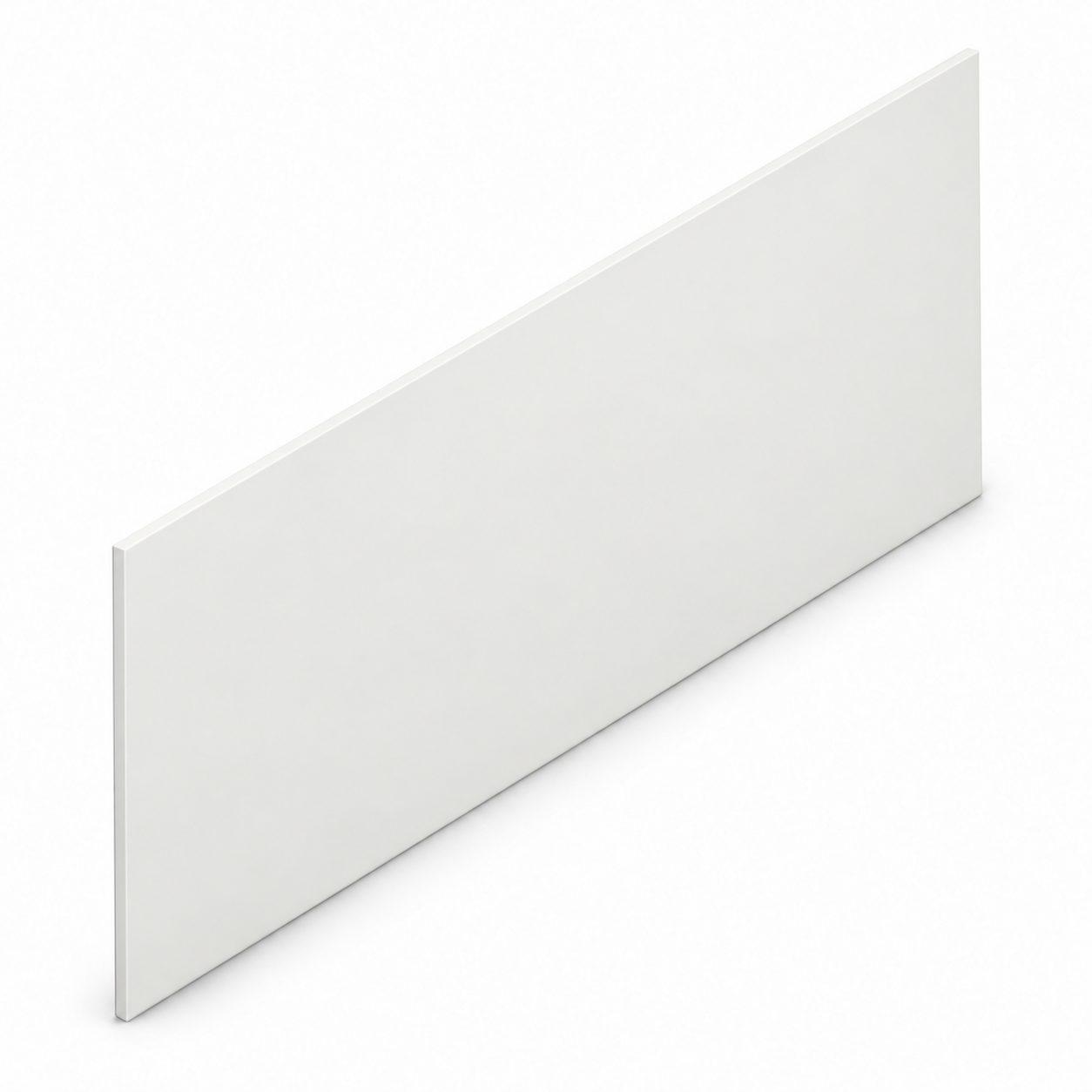 MDI Inset 42 Inch Wide Finish Skin Panel in Origami White; complete actual item