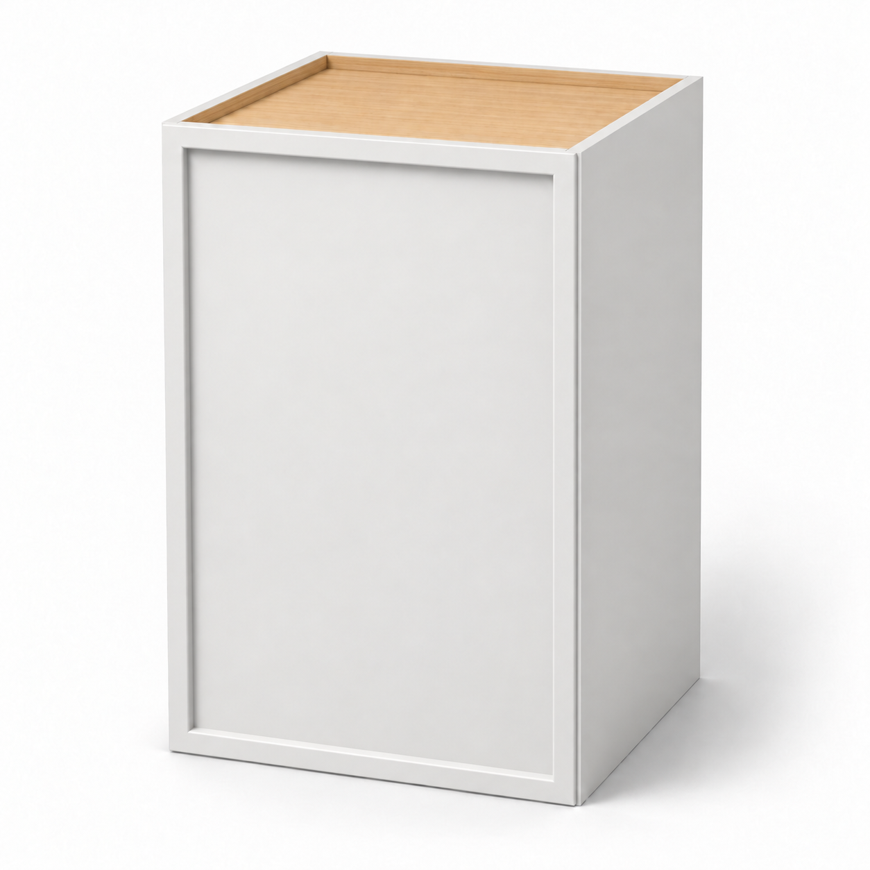 Slim Shaker 30-Inch-Tall Single-Door Wall Cabinet