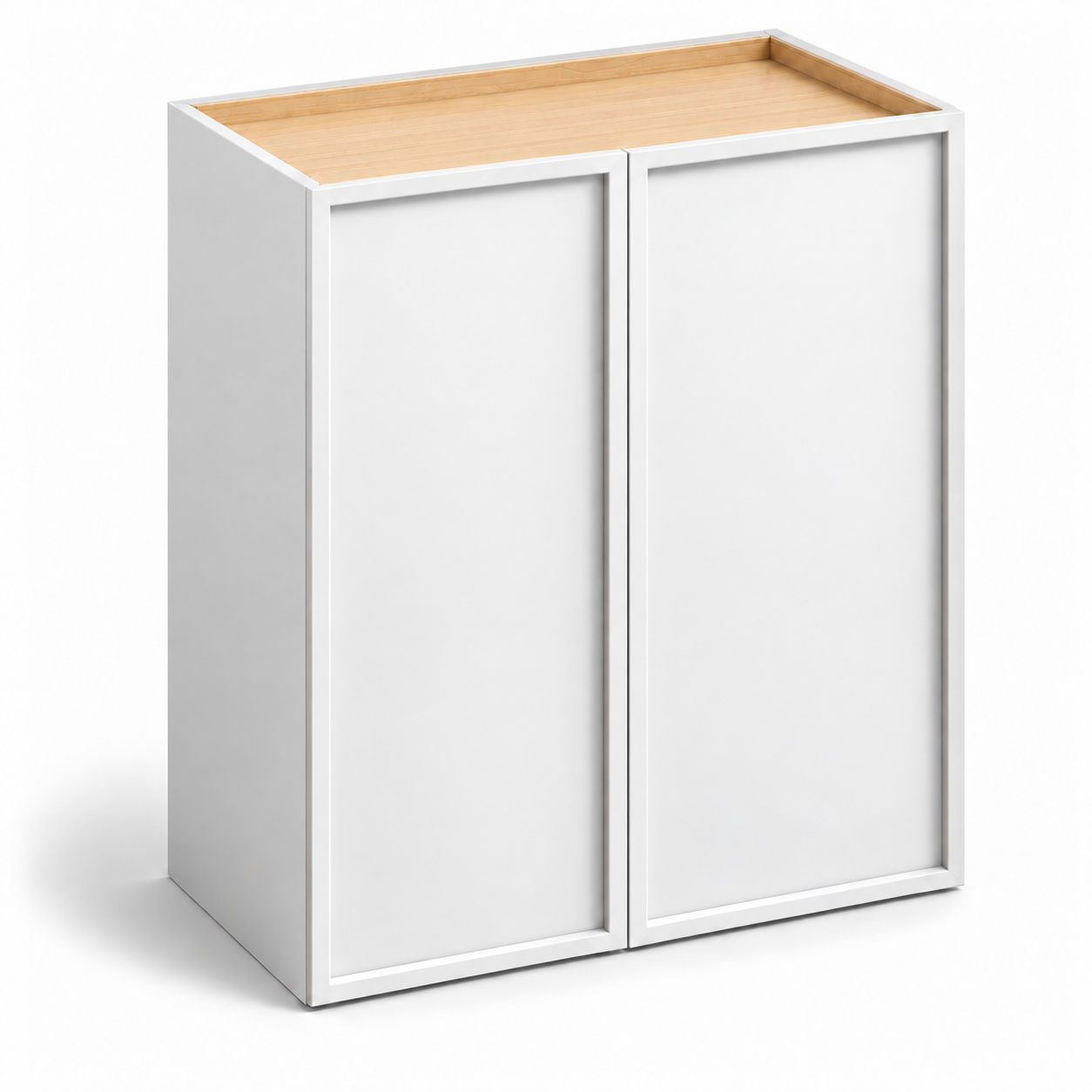 Slim Shaker 36-Inch-Tall Double-Door Wall Cabinet