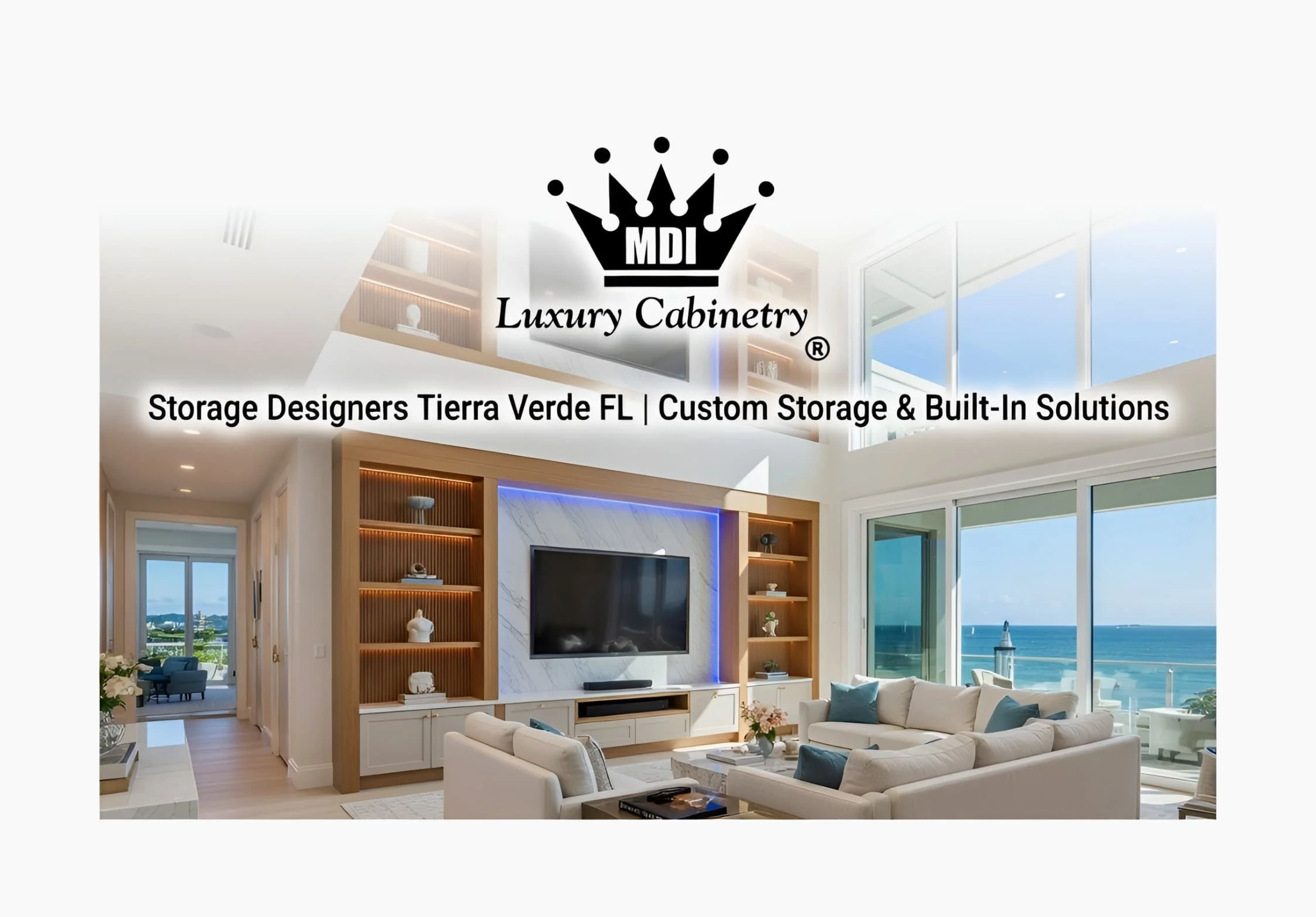 DI Luxury Cabinetry - Storage Designers Tierra Verde FL | Custom Storage & Built-In Solutions
