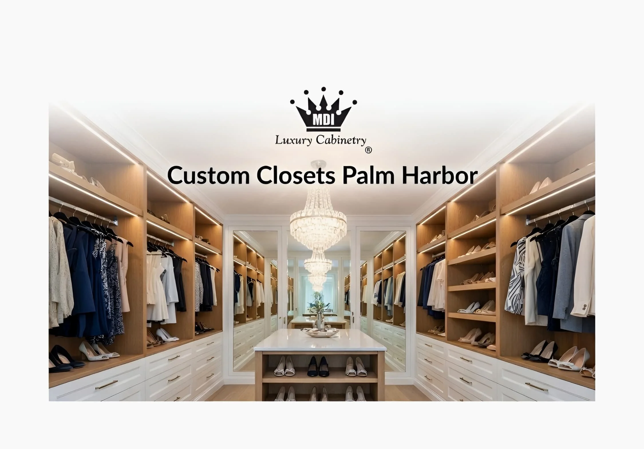 MDI Luxury Cabinetry - Custom Closets Palm Harbor