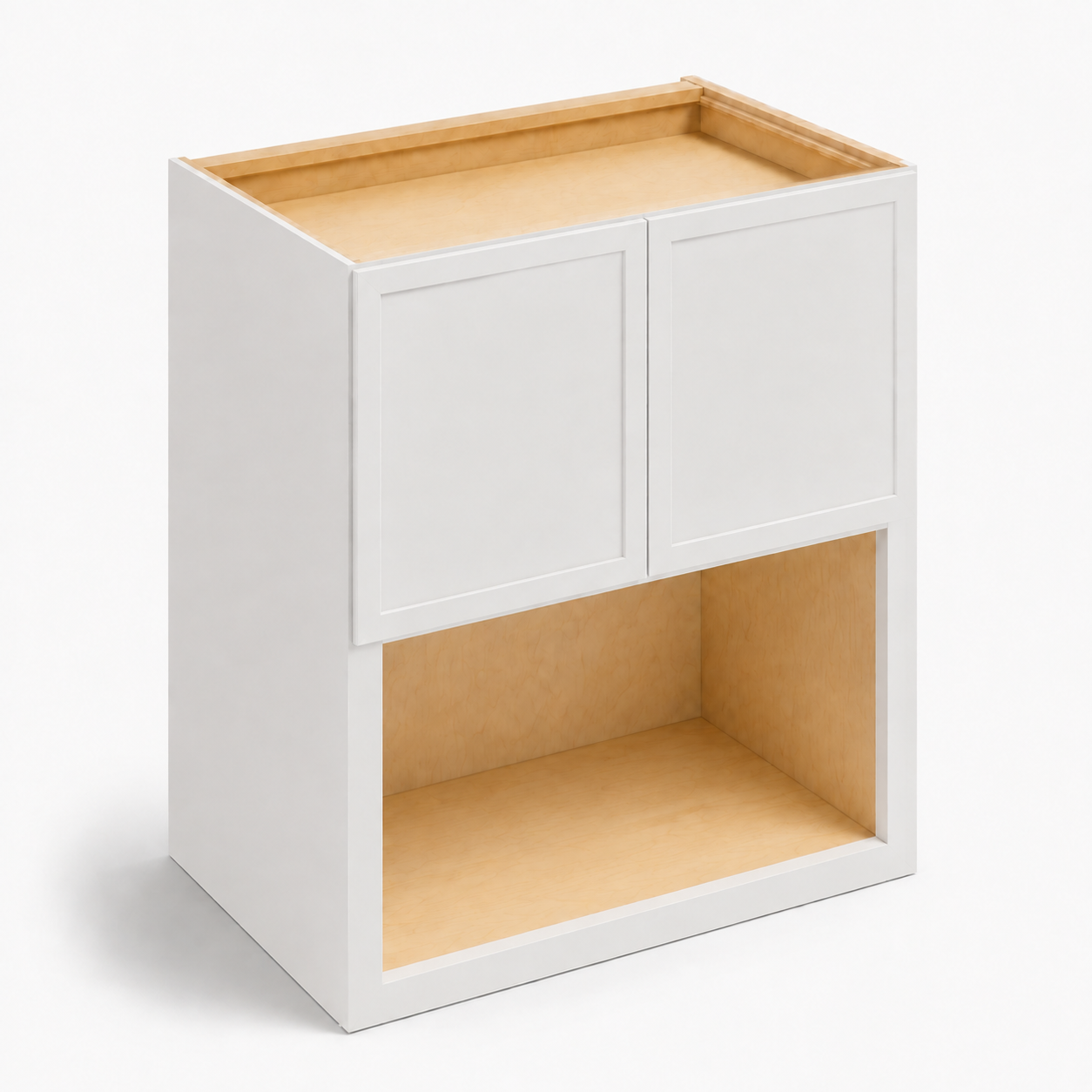 24"D Wall Microwave Open Shelf