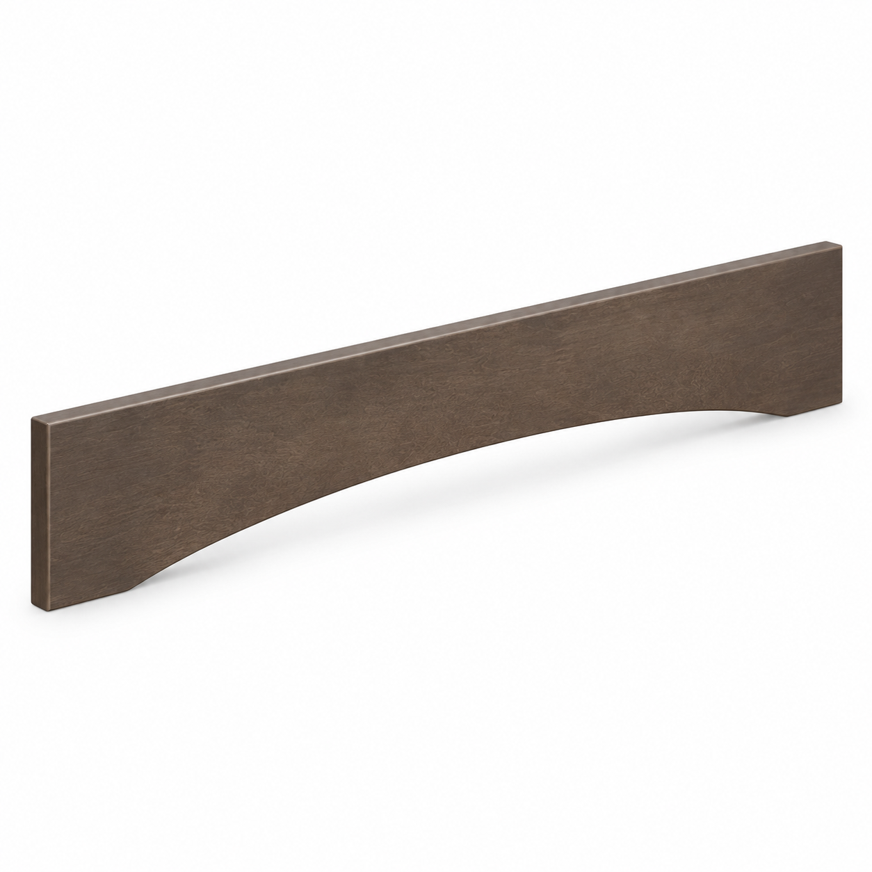 MDI Inset Bridge Valance in Truffle Brown; complete actual item