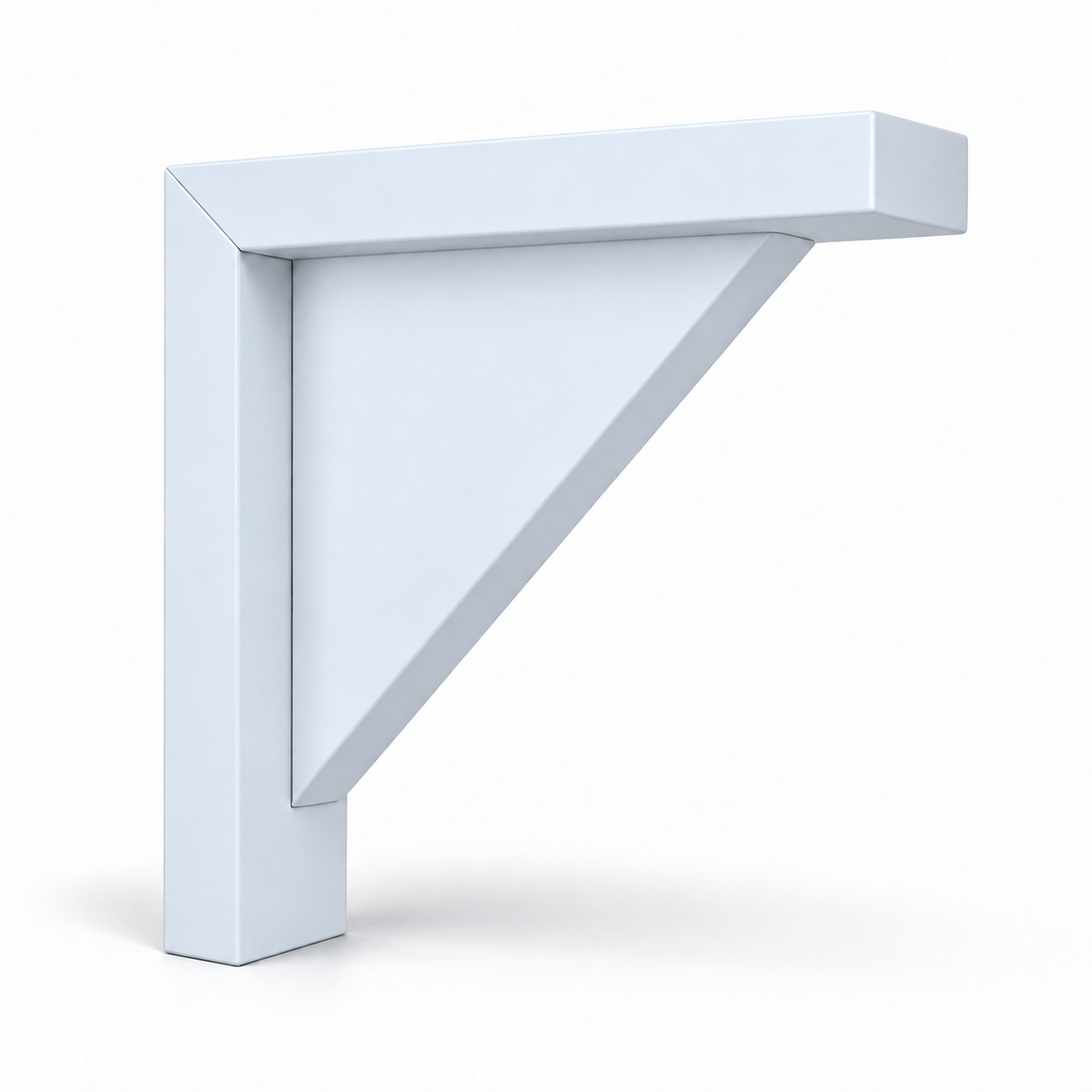 Signature Shaker Small Decorative Corbel in White — representative configuration