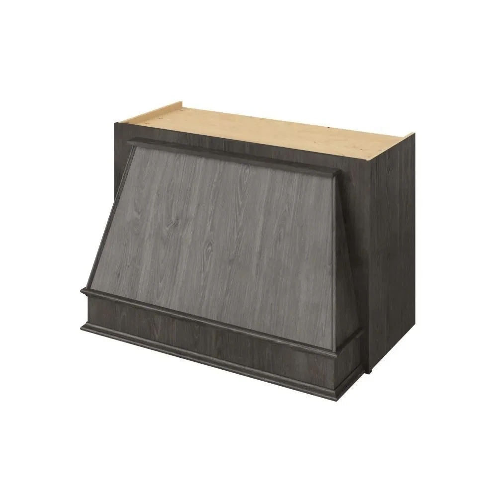 Maui Classic Wood Range Hood — 36 Inches — RHCL36 in Slate Stain, supplier product photo