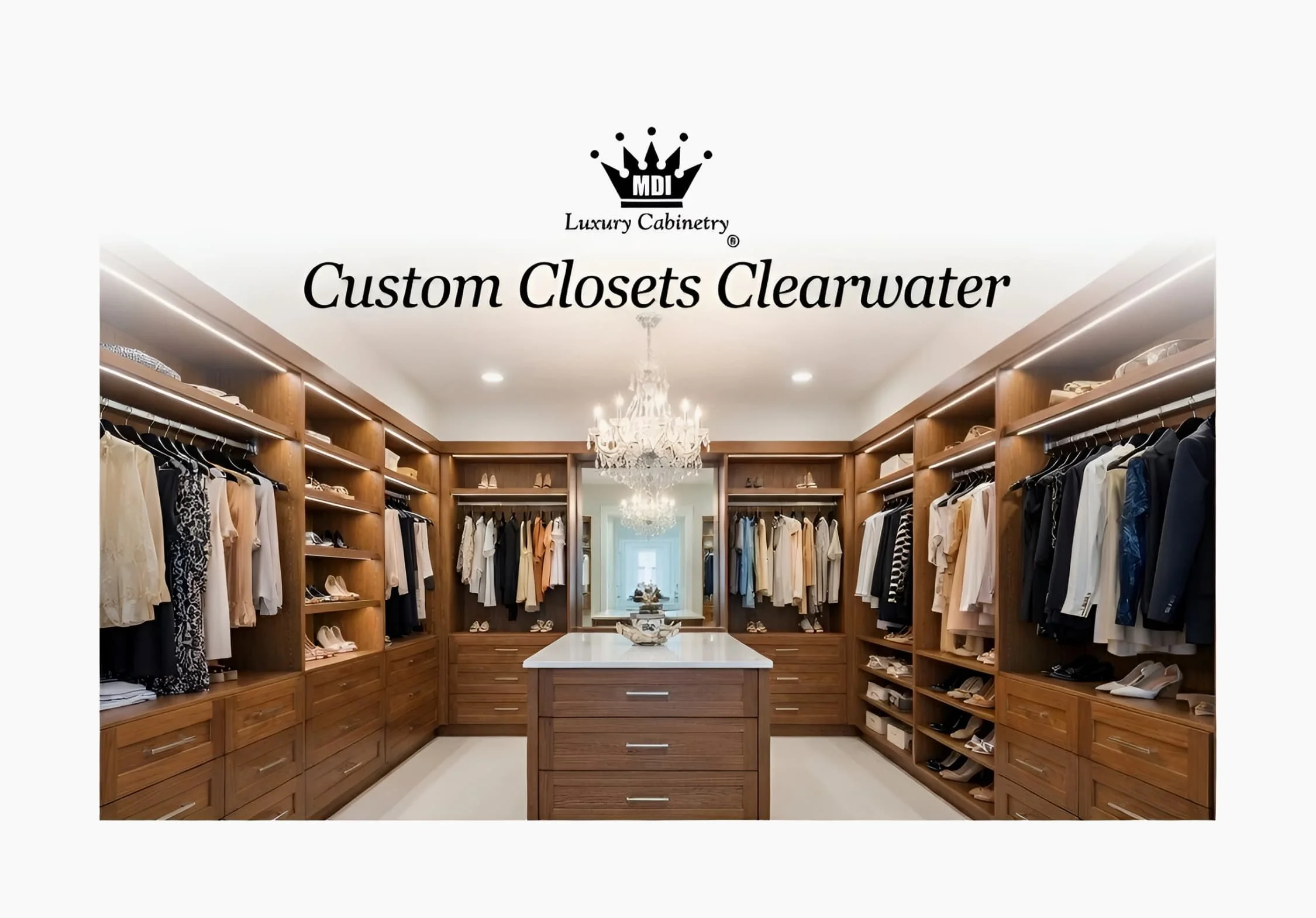 MDI Luxury Cabinetry - Custom Closets Clearwater