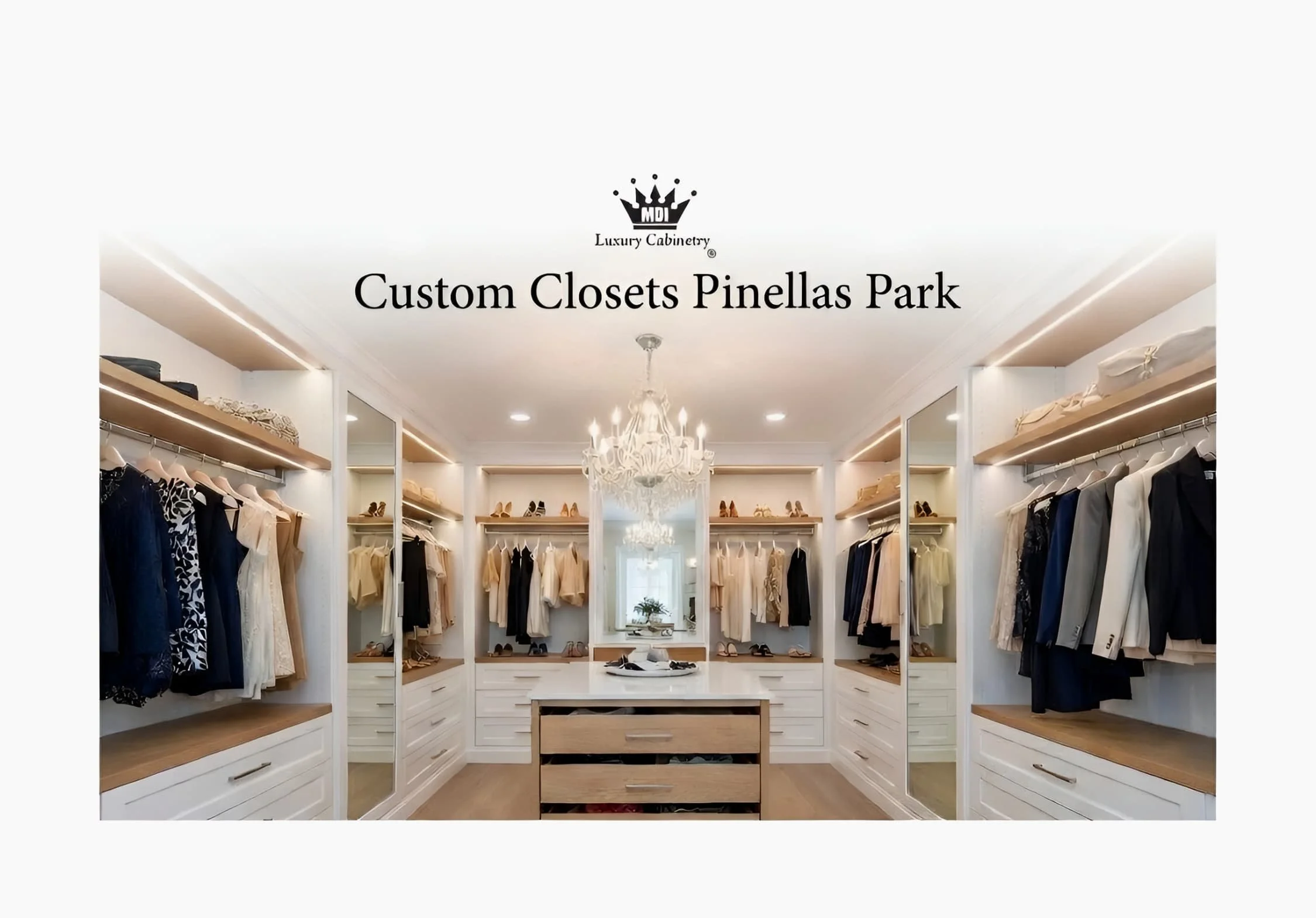 MDI Luxury Cabinetry - Custom Closets Pinellas Park