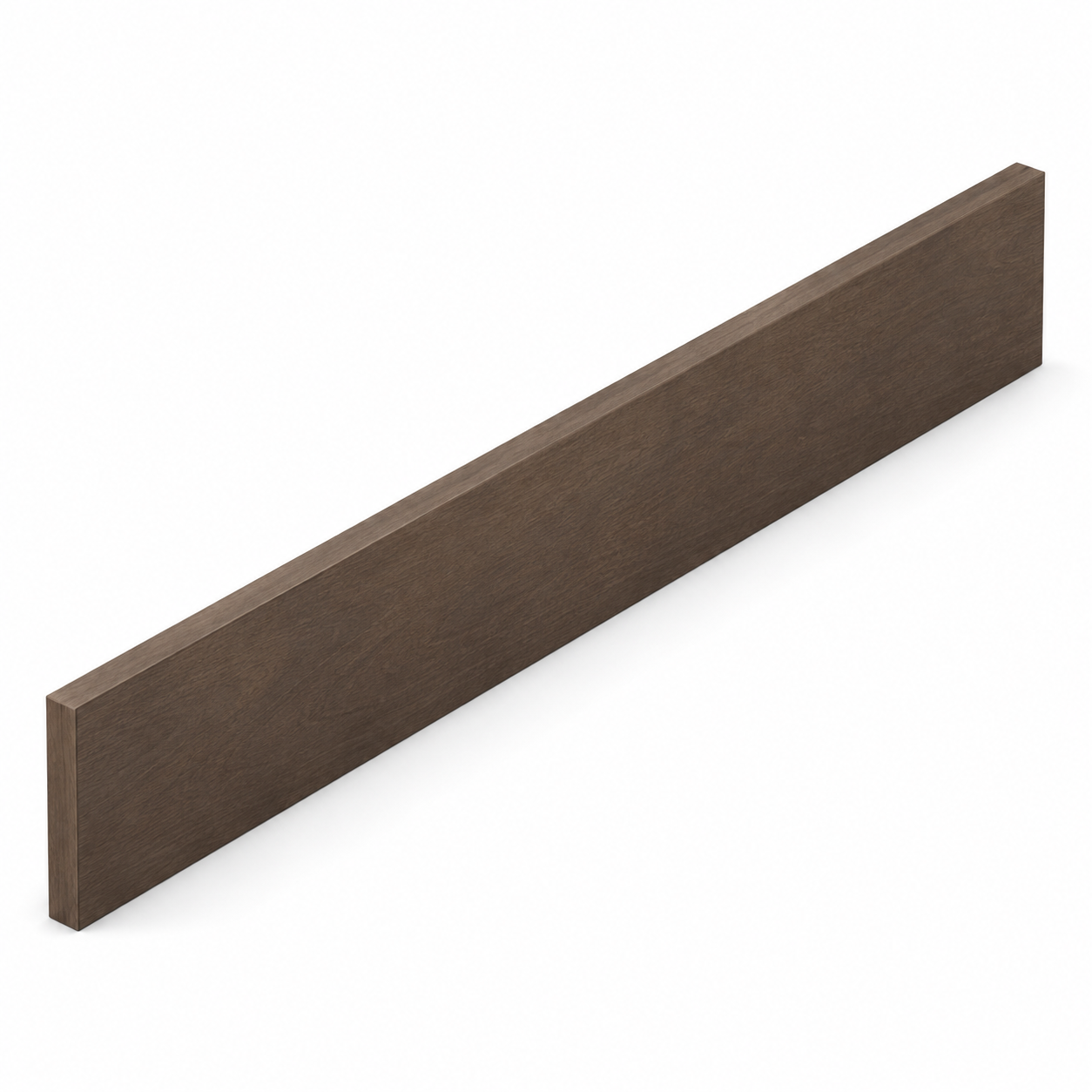 MDI Inset 6 Inch Wide Cabinet Filler in Truffle Brown; complete actual item