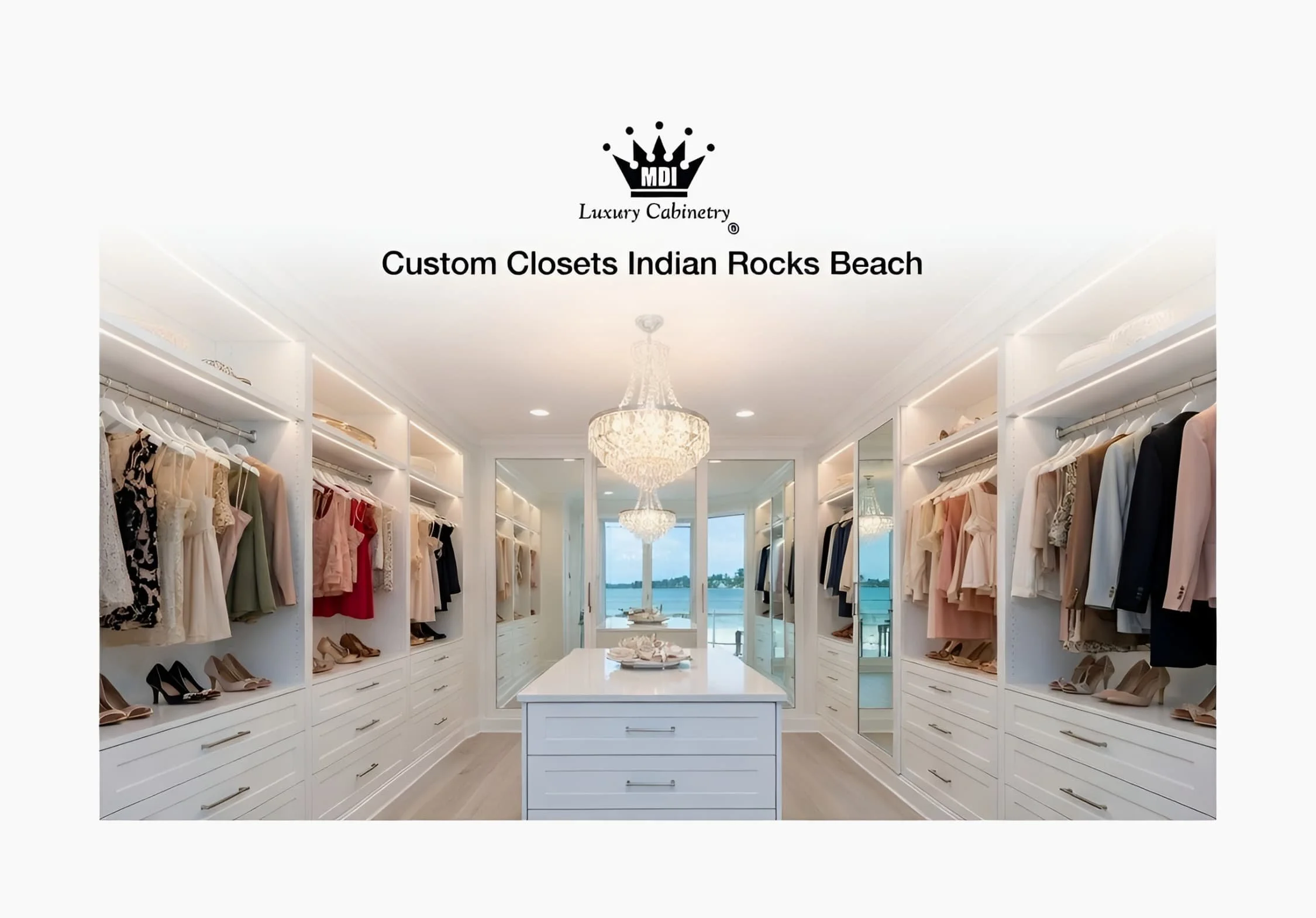 MDI Luxury Cabinetry - Custom Closets Indian Rocks Beach