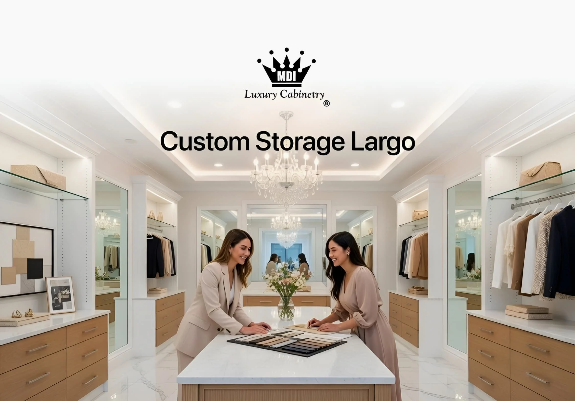 MDI Luxury Cabinetry - Custom Storage Largo
