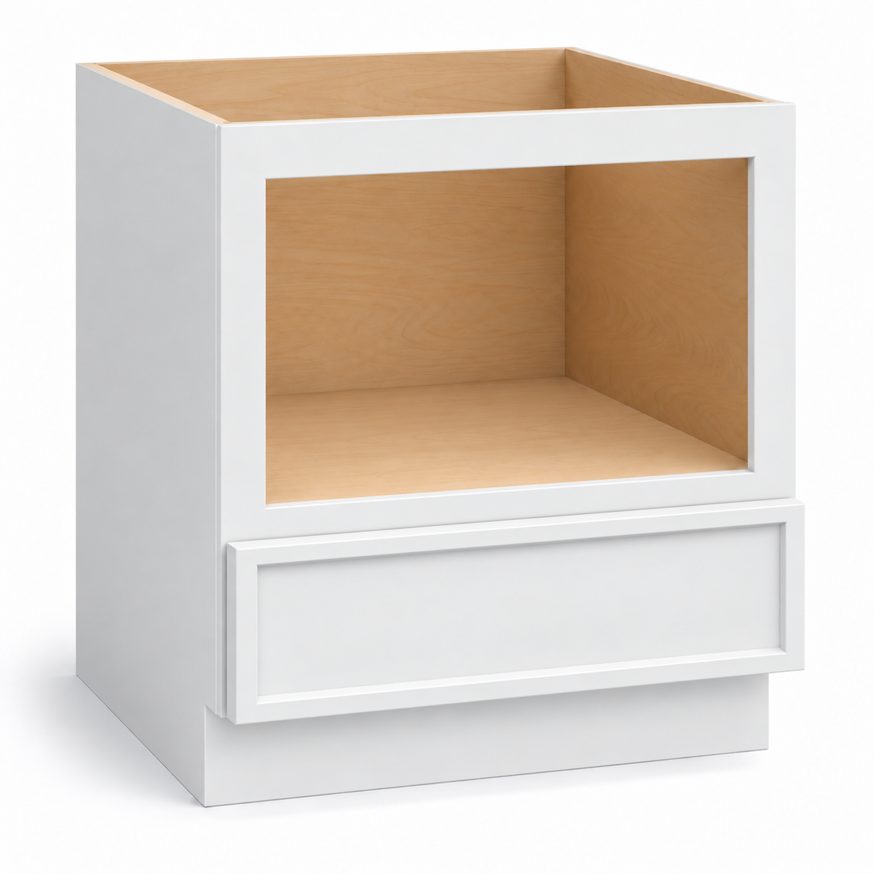Slim Shaker 30-Inch Microwave Base Cabinet