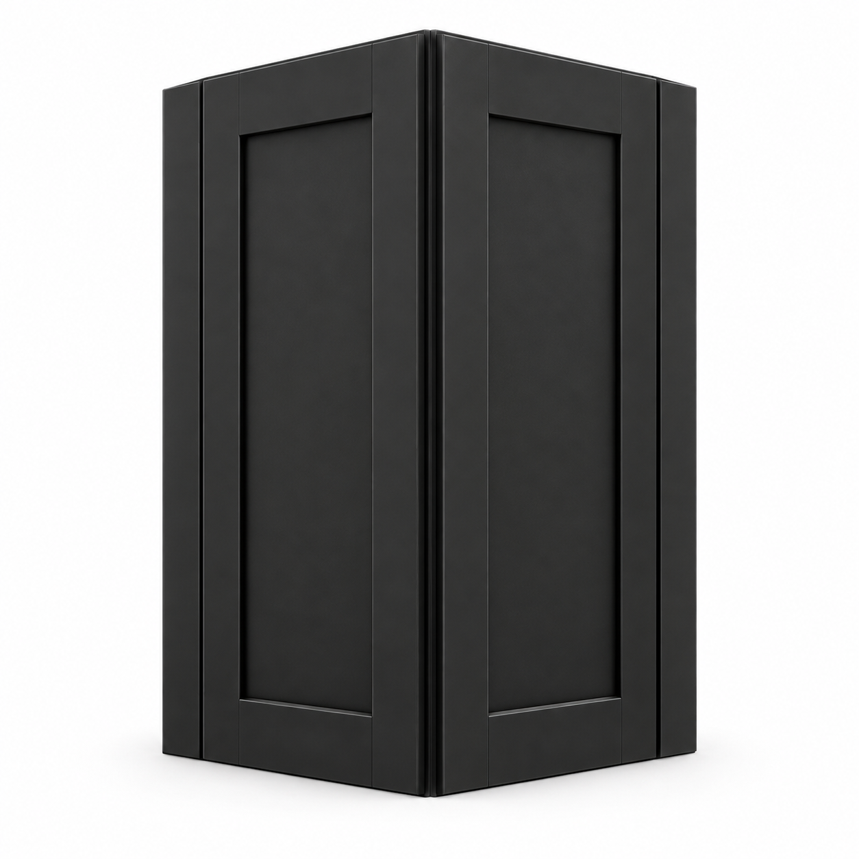Signature Shaker Two-Door Angled End Wall Cabinet