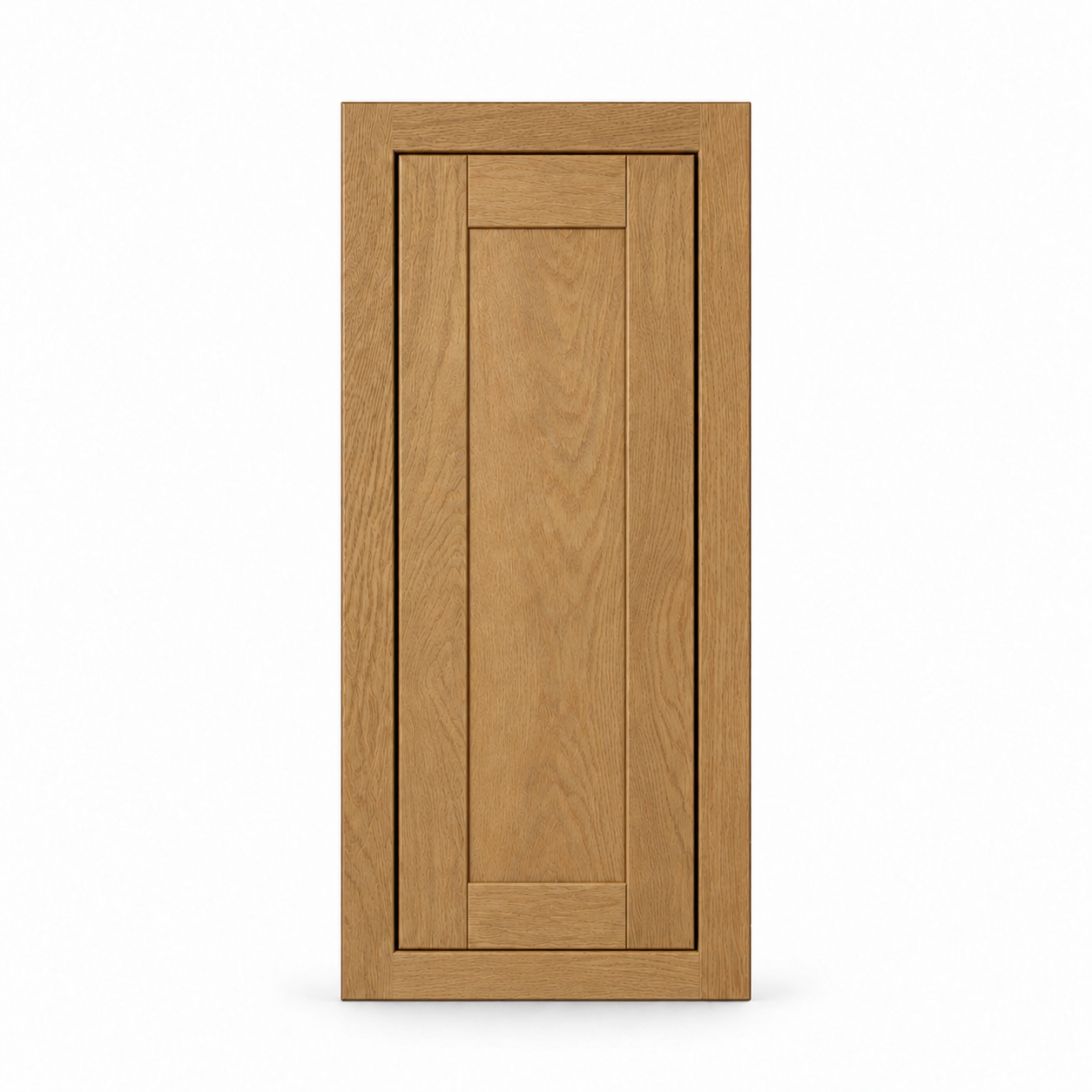 MDI Inset 13.5 Inch Wide Wall Decorative Panel in Hazelnut Oak; complete actual item