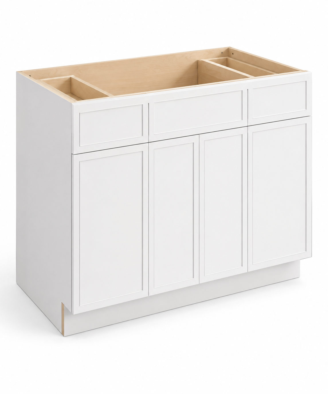 Vanity Single Sink Combo with 4 Doors