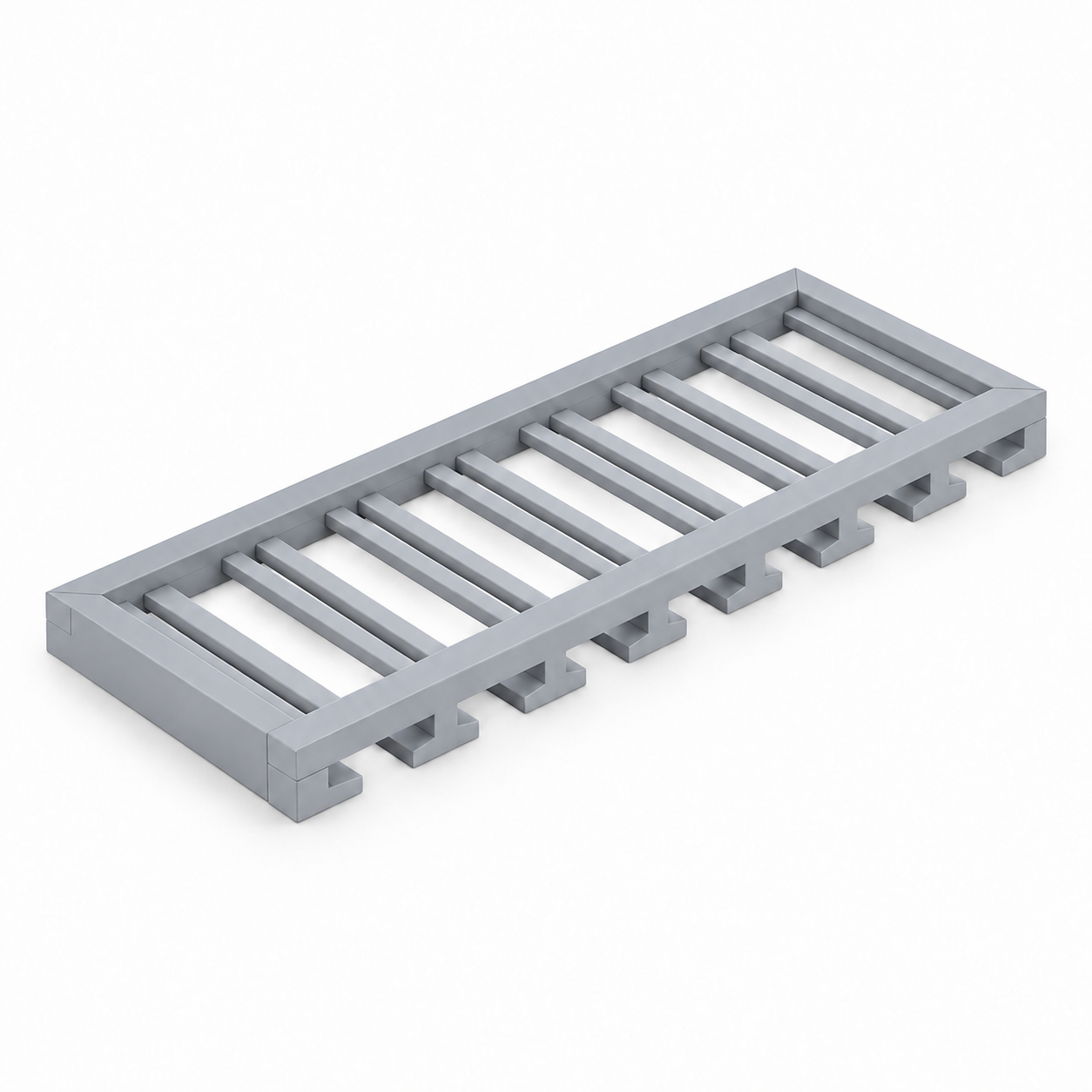 Signature Shaker Stemware Hangers — Gray; complete representative configuration