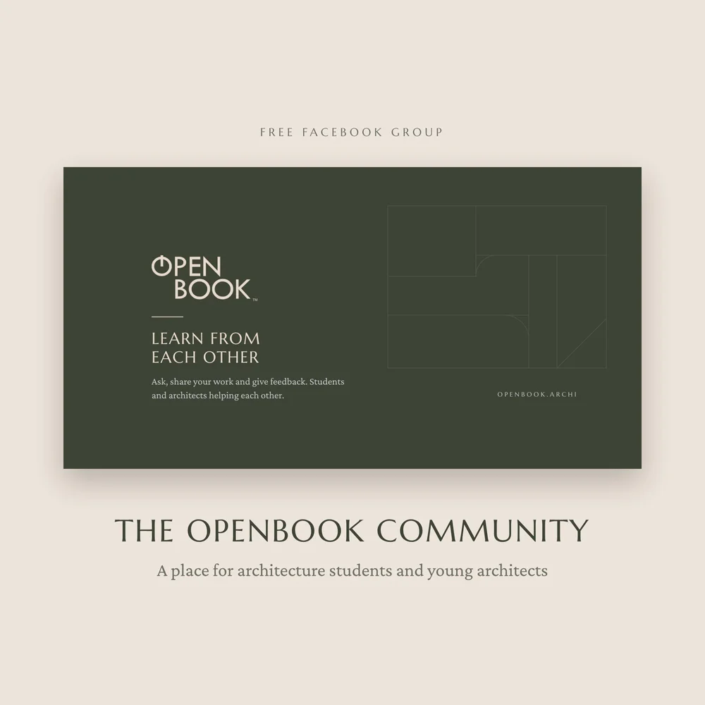 OpenBook community for architecture students