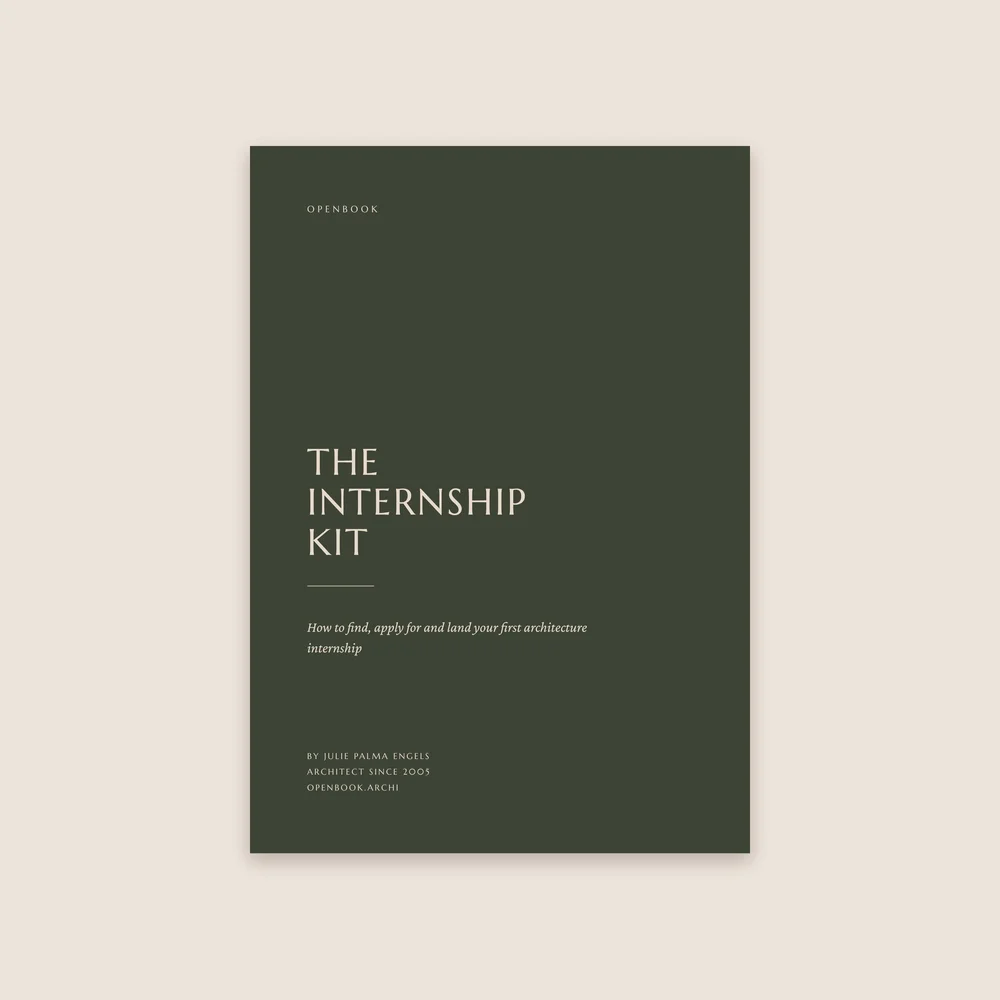 Free architecture internship kit
