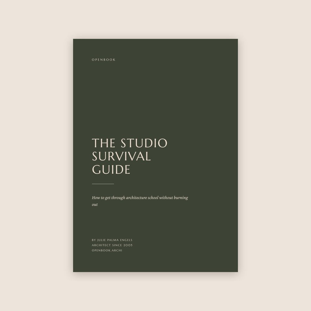 The Studio Survival Guide for architecture students
