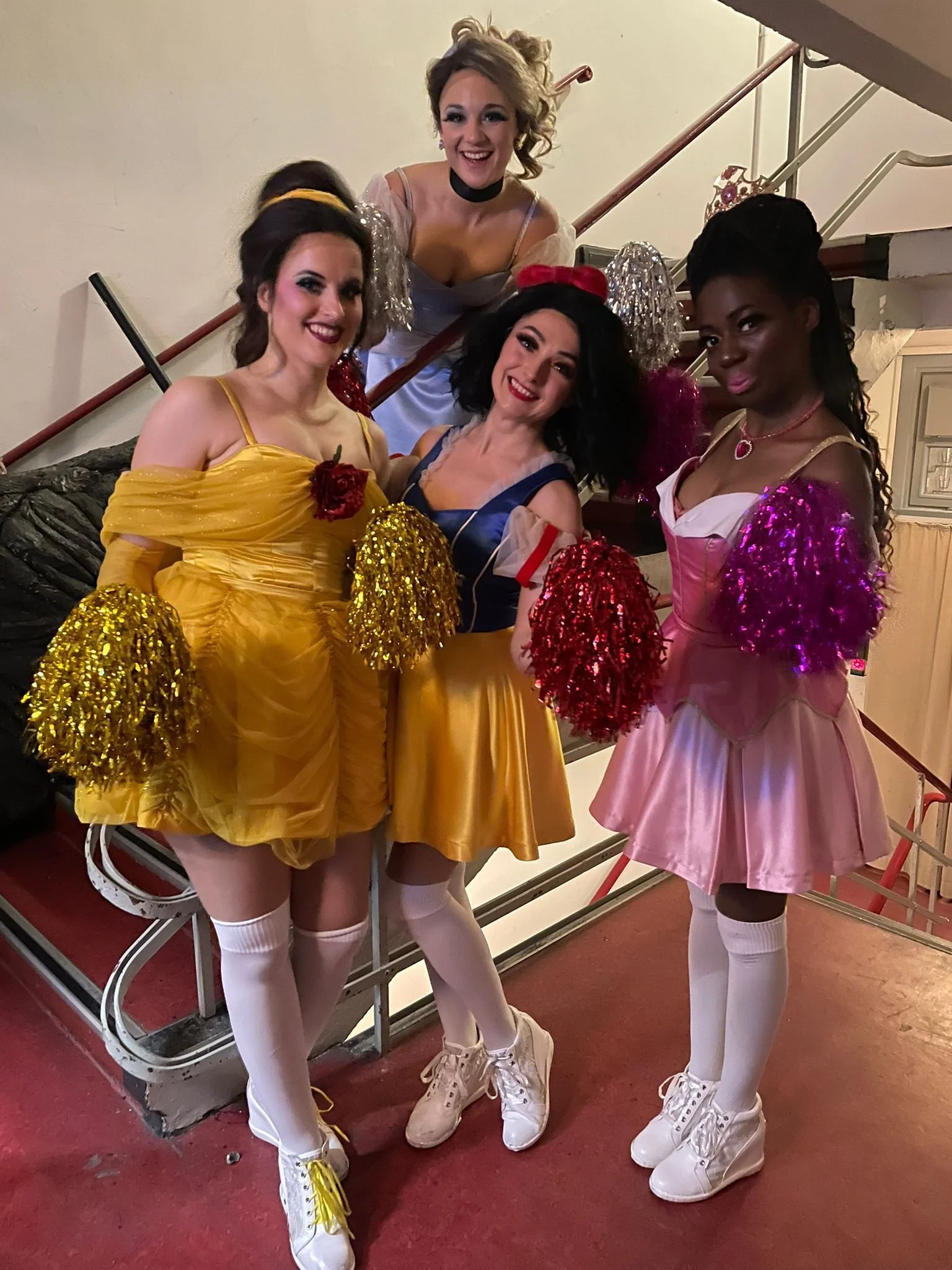 Backstage at Maria Stuarda