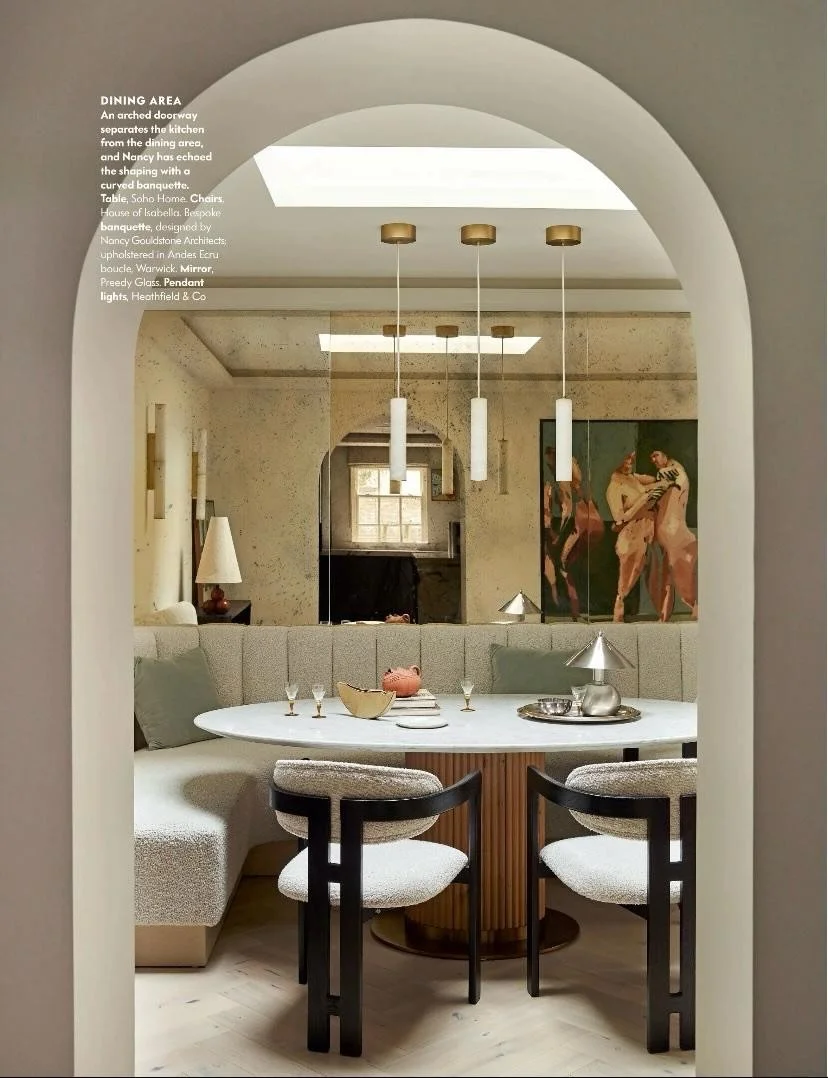 Our curved Chelsea mews house is featured in the latest edition of Homes and Gardens and it&rsquo;s so nice to be able to share the project. 

It was a joyful project working with our lovely clients a fun couple in their twenties. We genuinely had lo