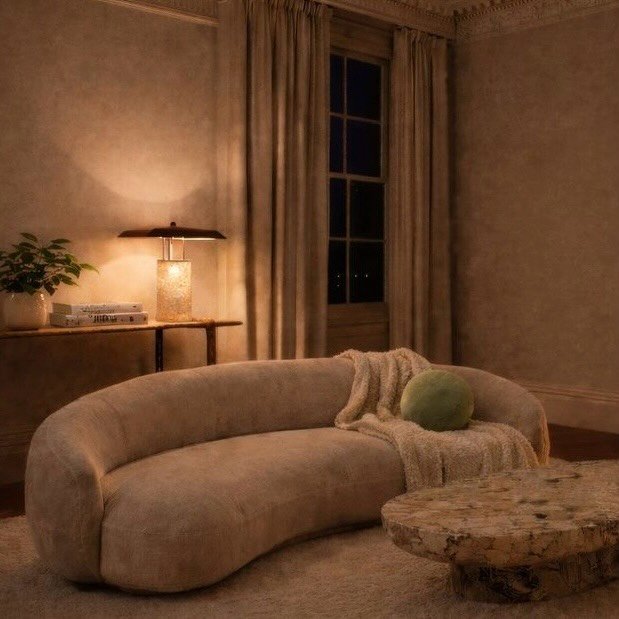 Table lamps may be one of the smallest interior elements in a room, but in period homes they do a huge amount of work. They provide the soft ambient light needed when downlights are not an option, bring warmth and atmosphere, and can act as sculptura