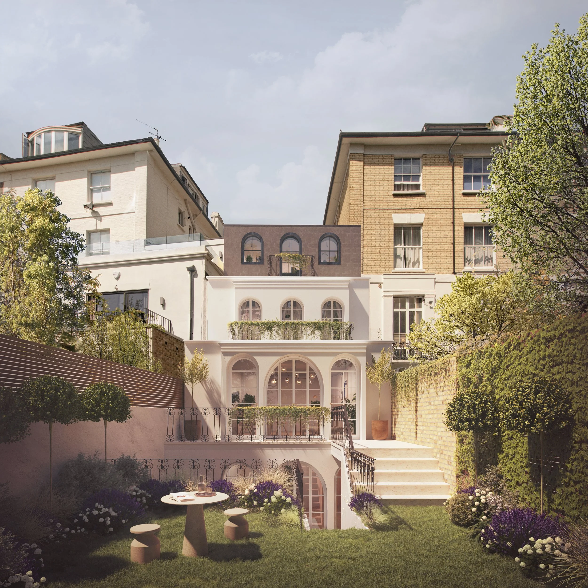 Nancy Gouldstone Architects — BELSIZE TOWNHOUSE