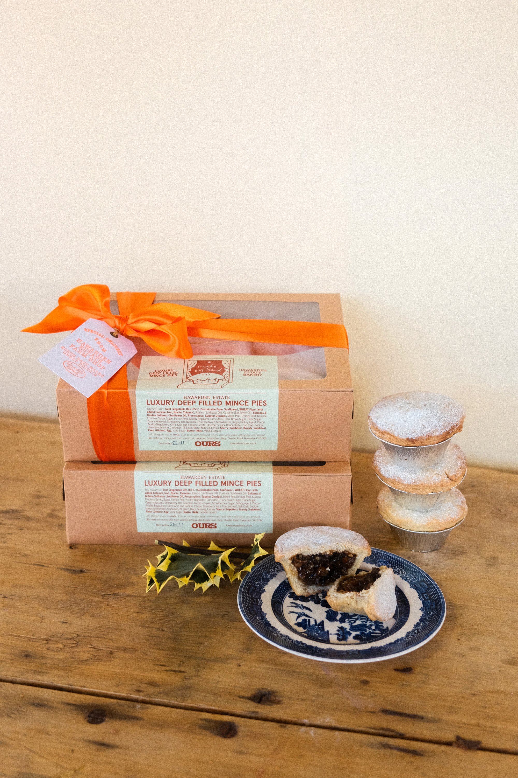 Hawarden Estate Mince Pies x 6 in a box (Available for Christmas Collection Only)