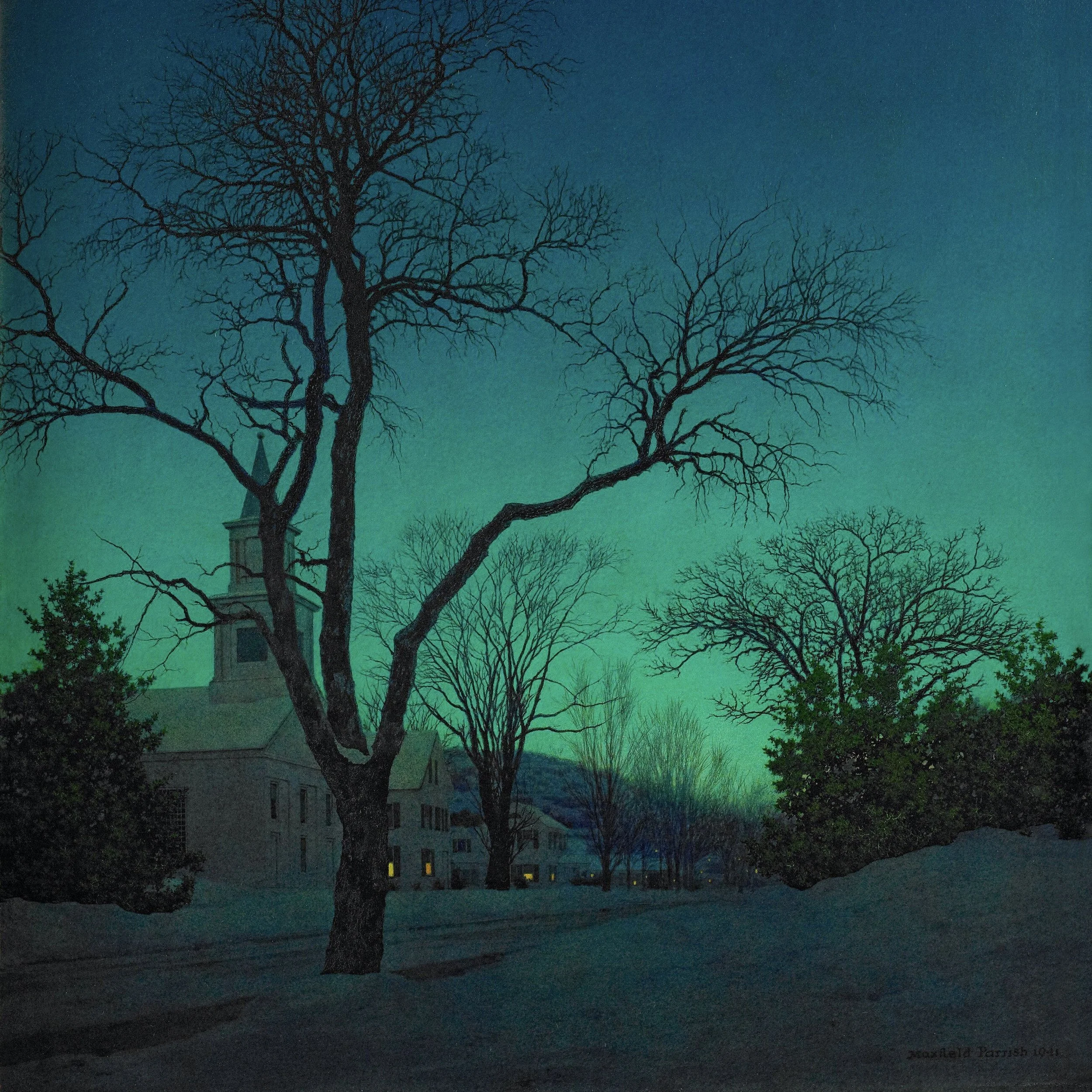 Maxfield Parrish — Night Skies