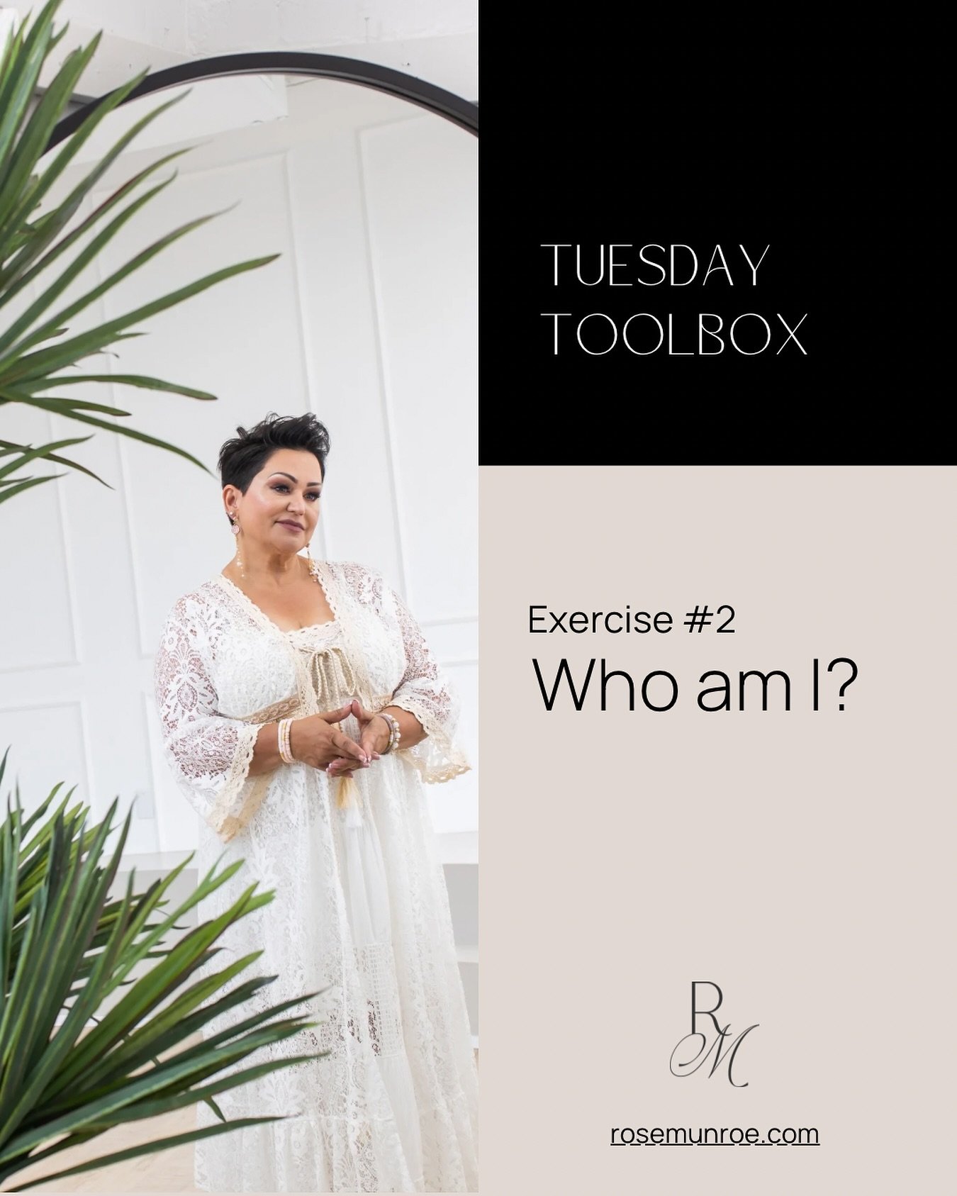 🛠️&nbsp;**Tuesday Toolbox**&nbsp;🛠️

Welcome to my Tuesday Toolbox! 🧰

Introducing tool #️⃣2️⃣ - Who am I? 💕

You will identify - through elimination - the five qualities you value MOST about yourself! 

Step 1:

Make a list of ALL the qualities 