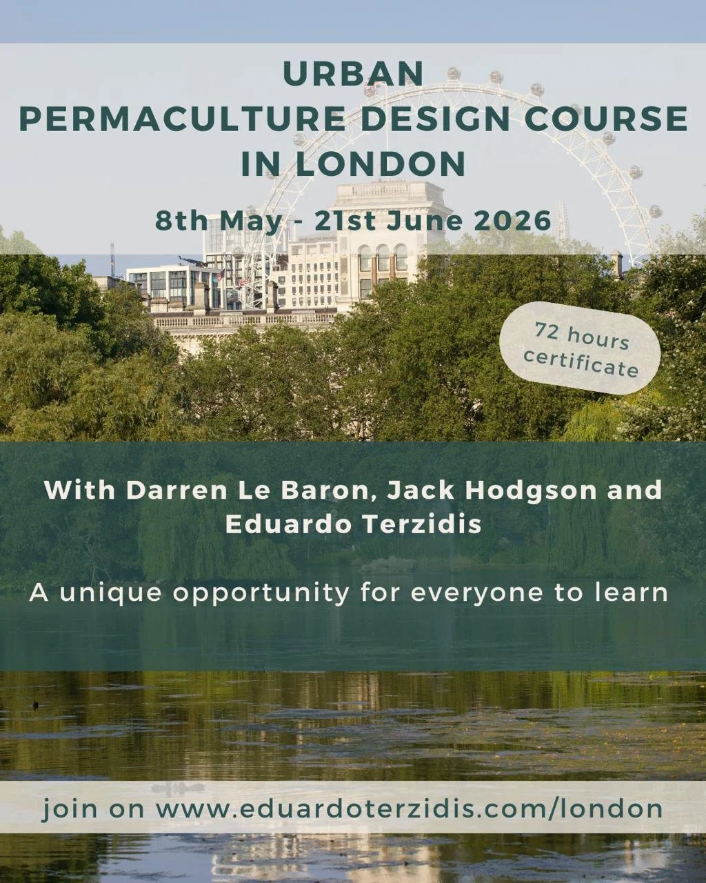 Urban Permaculture Design Course in London