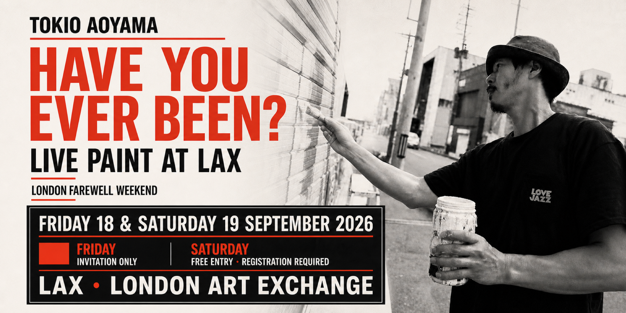 HAVE YOU EVER BEEN? — LIVE PAINT at LAX with TOKIO AOYAMA