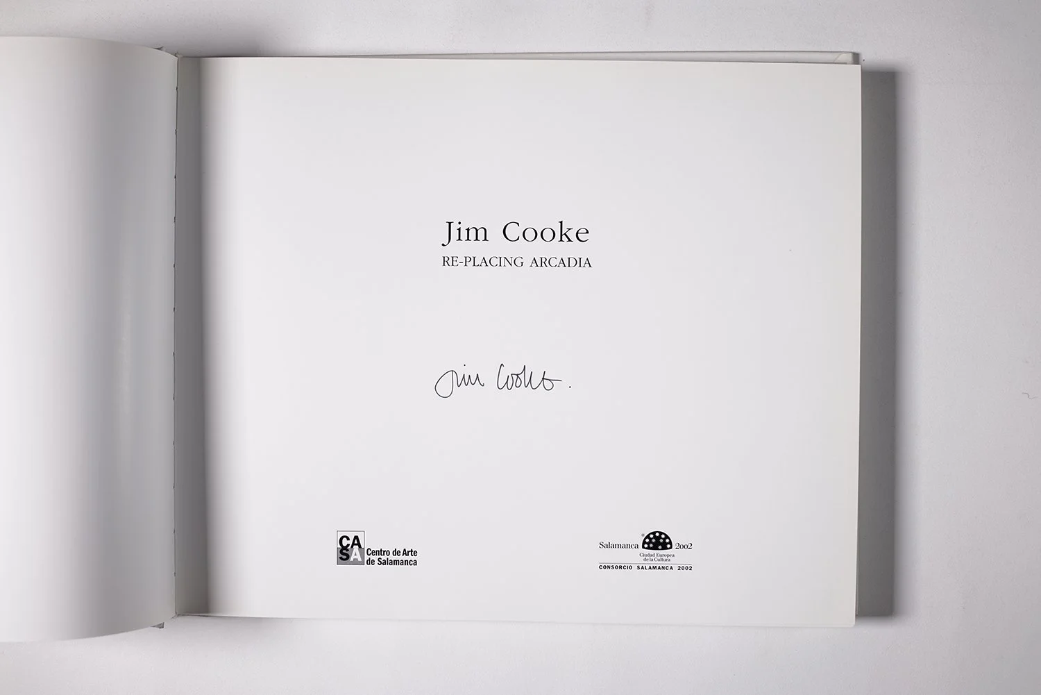 Jim Cooke Re-placing Arcadia