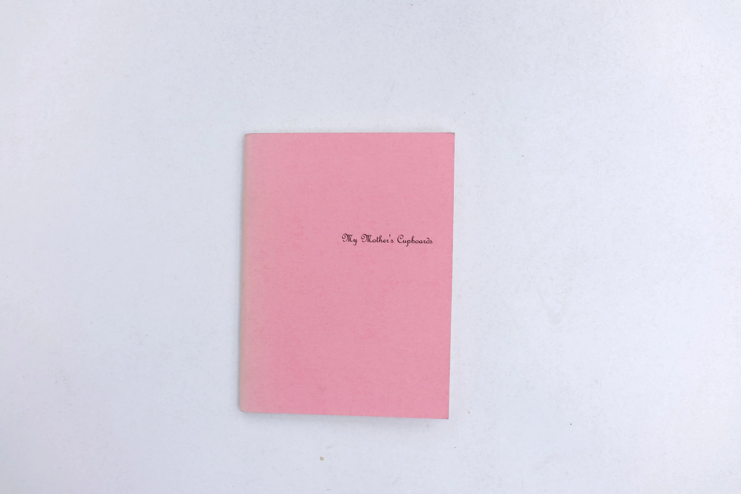 My Mother’s Cupboards and My Father’s Words. Anna Fox