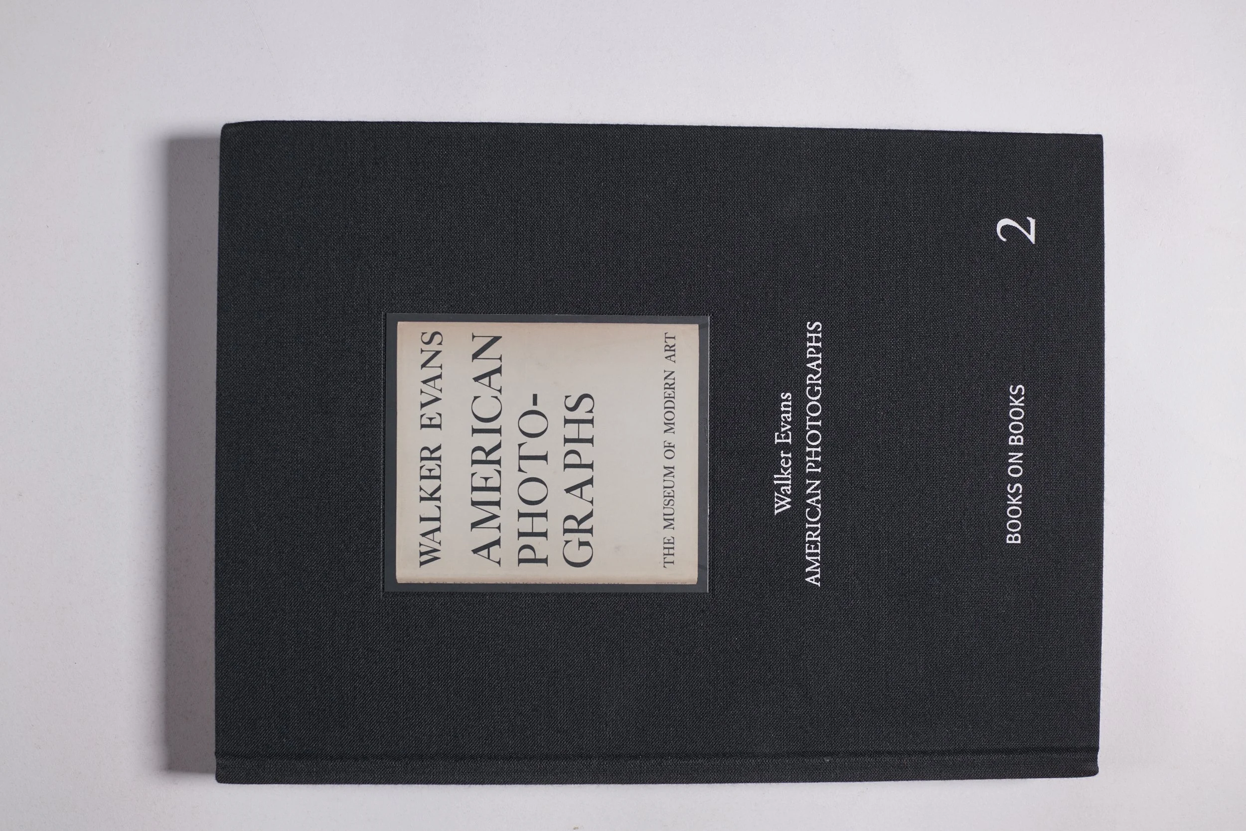 Walker Evans. American Photographs. Books on Books