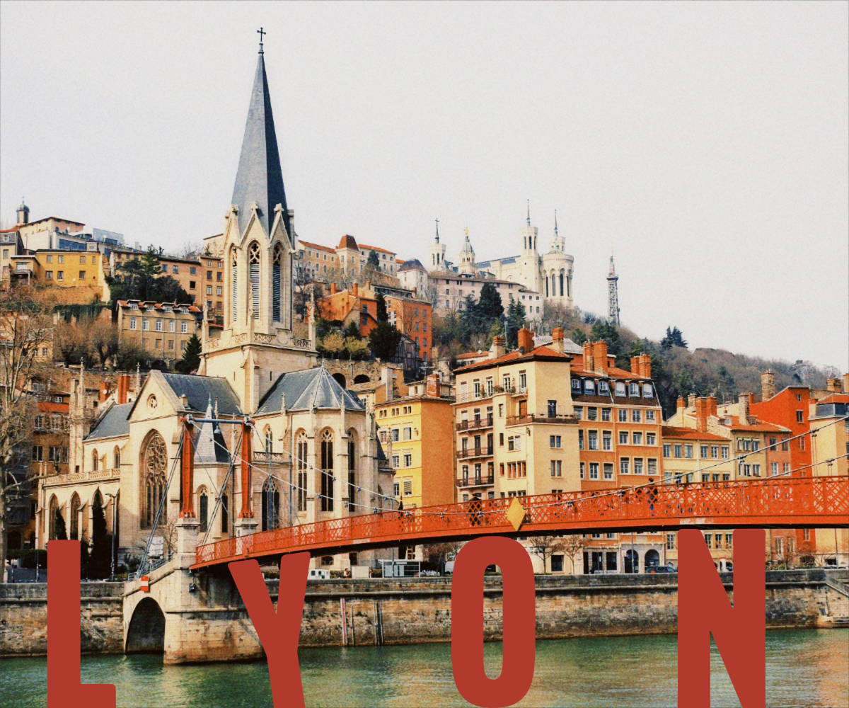 lyon -  the city of the red bridges