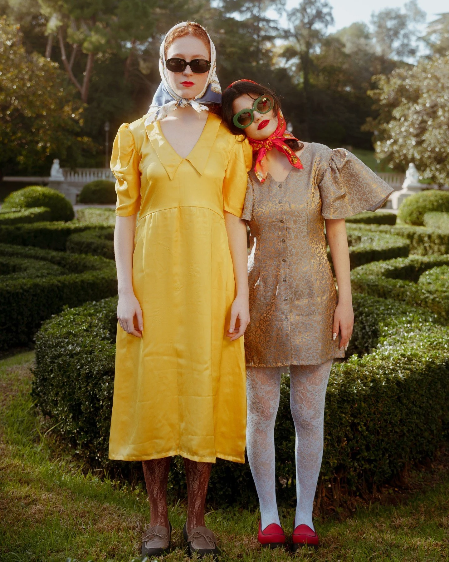 This editorial captures the magnetism of two queens who don't just inhabit a space; they claim it. This isn't a photoshoot; it's a chronicle of presence becoming a tribute to existence itself. We are documenting a grace that asks no permission and a 