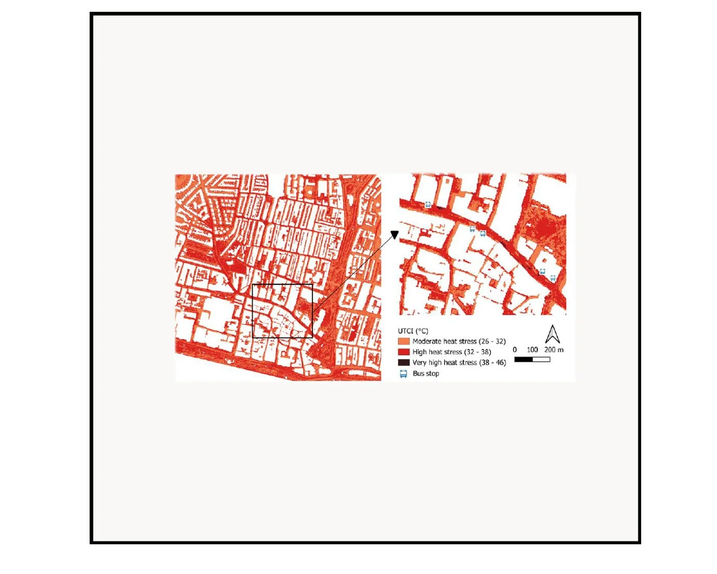 Research Report. Metre by Metre: Street Level Impact of Heat Stress in Brighton &amp; Hove City Centre to enable ultra-targeted adaptation