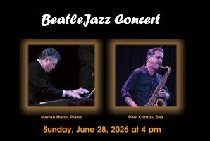 BeatleJazz: An Afternoon of Musical Improvisation and Creativity with Martan Mann and Paul Contos