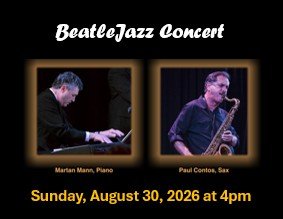 BeatleJazz: An Afternoon of Musical Improvisation and Creativity with Martan Mann and Paul Contos