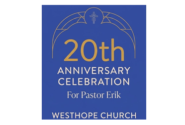 Celebrating Pastor Erik’s 20 Years of Ministry