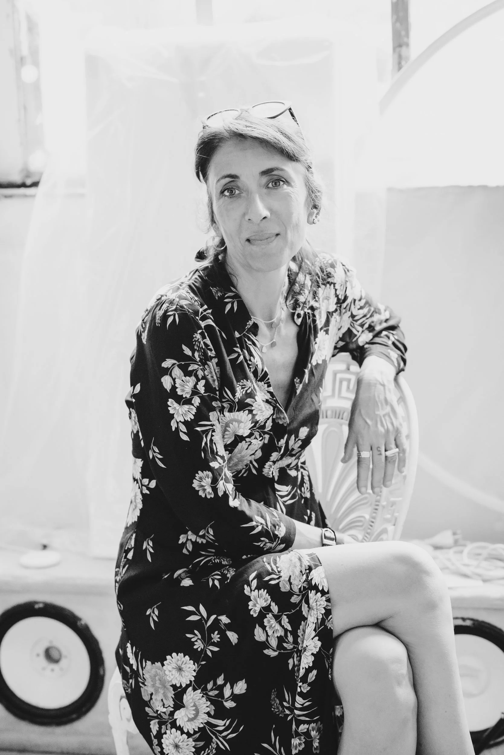 Ritratto femminile professionale in bianco e nero — Studio Icon, Studio Hound Portraits Milano